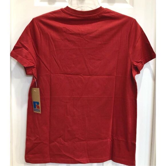 RUSSELL ATHLETIC - NWT-L Sz S Bundle of 4 Women's Short-Sleeve Tees/Muted Colors - Picture 10 of 14